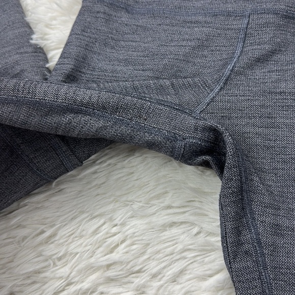 Lululemon Align Pant II 25" Mini Heathered Herringbone Heathered Black White - Picture 2 of 4